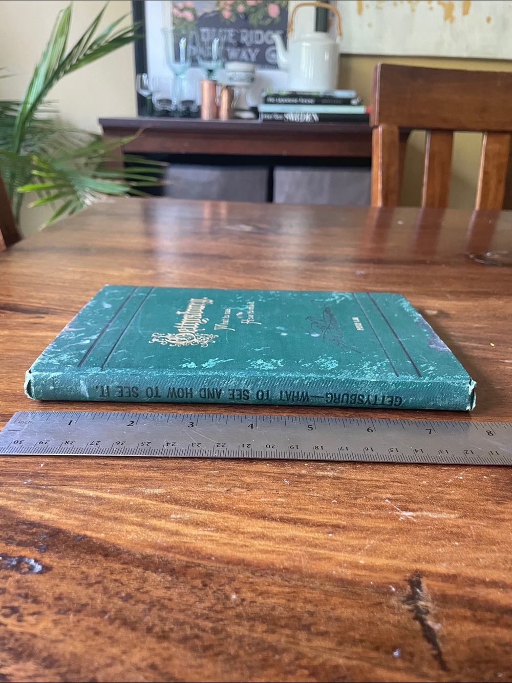 Gettysburg 1878 Guide Book John Bachelder Green Cloth Hardcover Antique Vintage - Picture 13 of 16